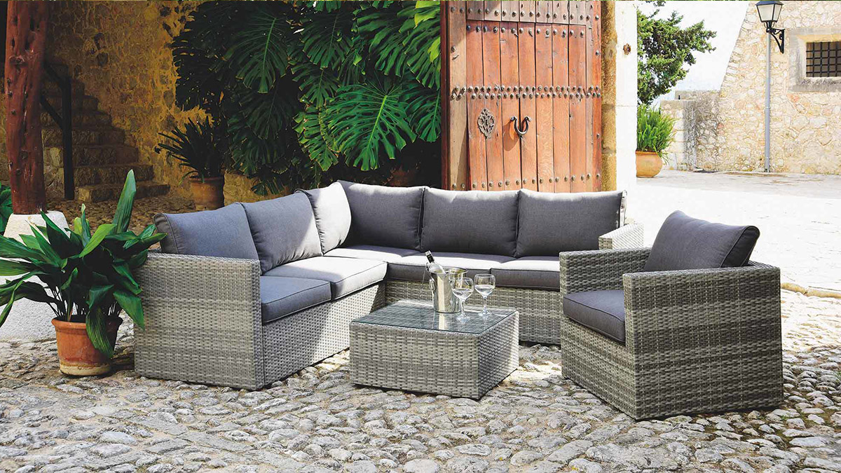 salotti da giardino in rattan ProduceShop