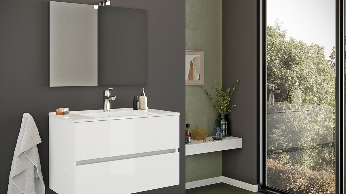 arredare bagno moderno decorare bagno stile minimal ProduceShop